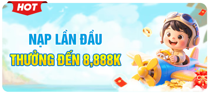 Nạp đầu thưởng 8,888k